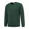 Sweat set in col rond en coton biologique et polyester recyclé, 300 g/m²