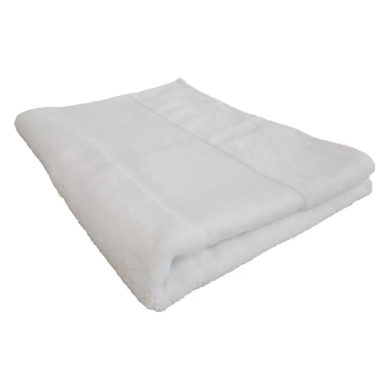 Serviette de bain en coton organique douce et absorbante, format 100 x 150 cm, 600 g/m²