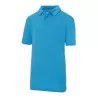 Polo enfant respirant en polyester Neoteric respirant, matière légère texturée, 140 g/m²