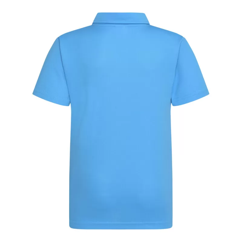 Polo enfant respirant en polyester Neoteric respirant, matière légère texturée, 140 g/m²