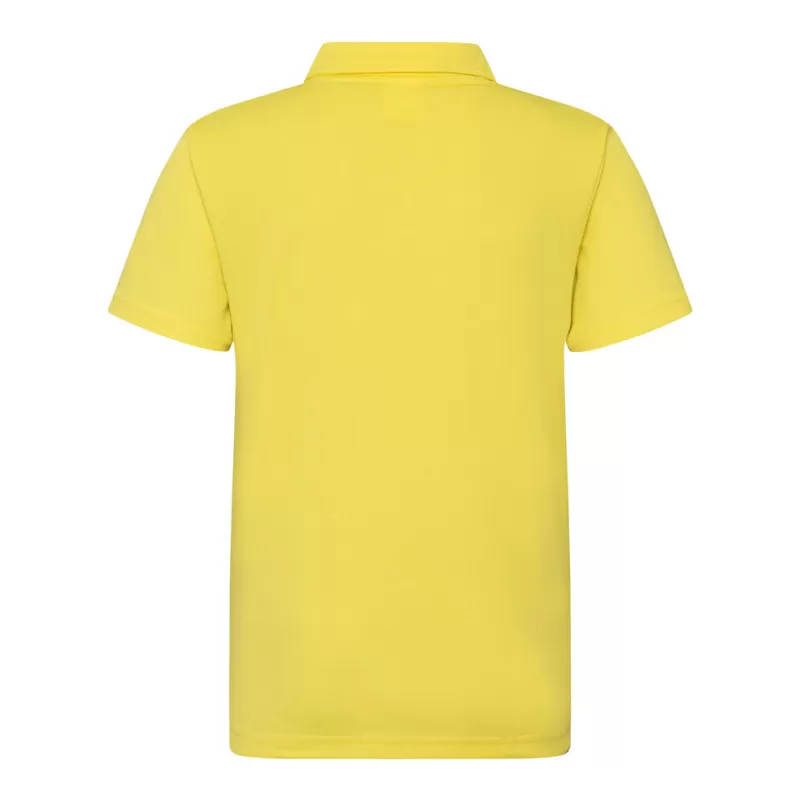 Polo enfant respirant en polyester Neoteric respirant, matière légère texturée, 140 g/m²
