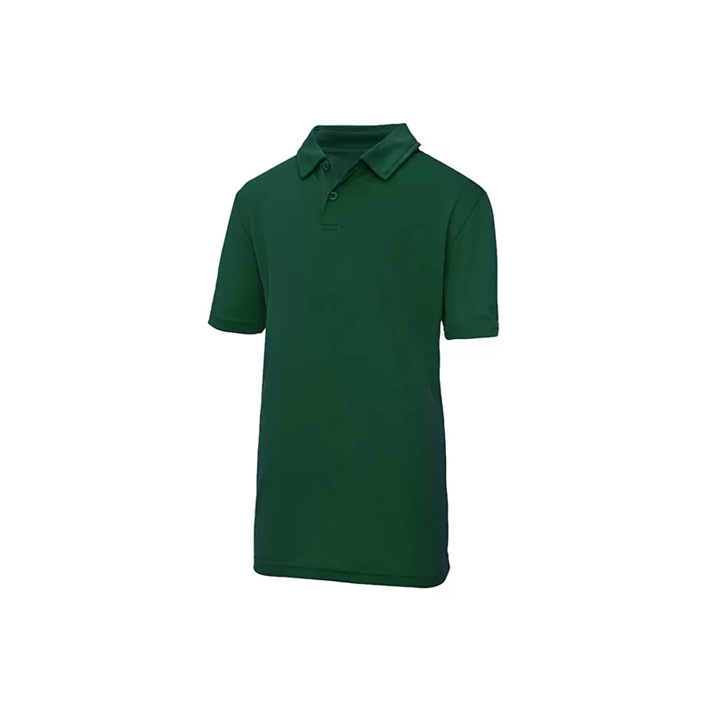 Polo enfant respirant en polyester Neoteric respirant, matière légère texturée, 140 g/m²