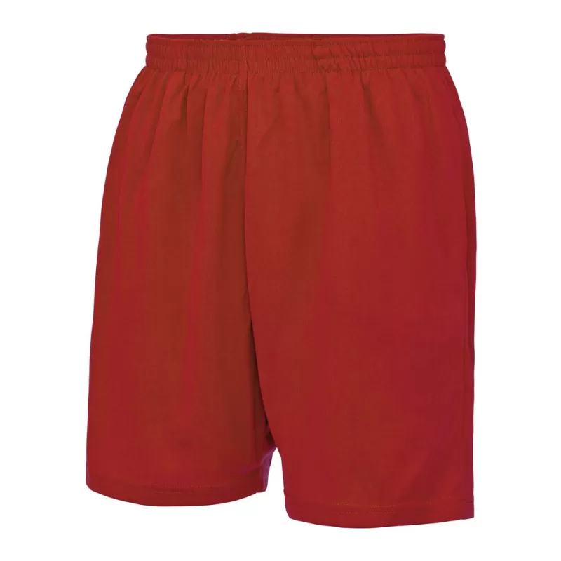Short de sport intérieur filet, polyester Neoteric, matière légère texturée respirante, UPF 30+, 140 g/m²