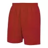 Short de sport intérieur filet, polyester Neoteric, matière légère texturée respirante, UPF 30+, 140 g/m²