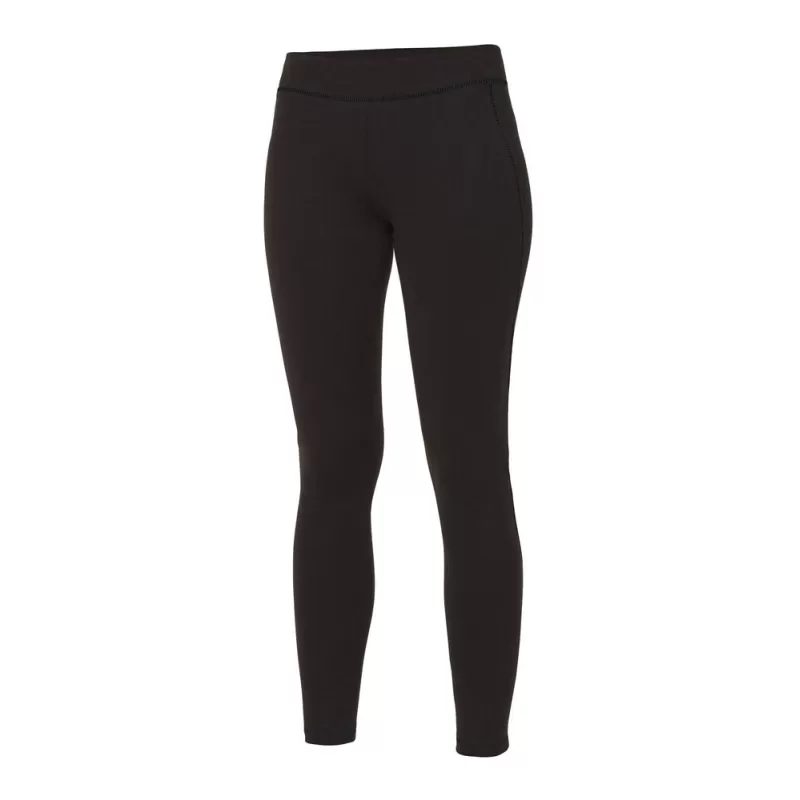 Legging stretch de sport femme, taille élastiquée, protection UPF 40+ UV, 280 g/m²