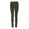 Legging de sport femme, coupe active, coutures plates, séchage rapide, 280 g/m²