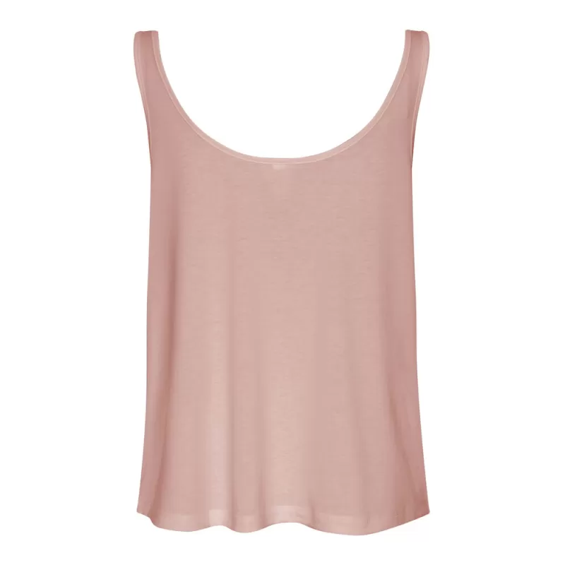 Débardeur femme tri-blend décontracté, coutures latérales, 160 g/m²