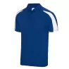 Polo de sport contrasté en polyester Neoteric, manches raglan, protection UPF 30, 140 g/m²