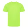 T-shirt de sport enfant en polyester recyclé léger, coupe décontractée, 140 g/m²
