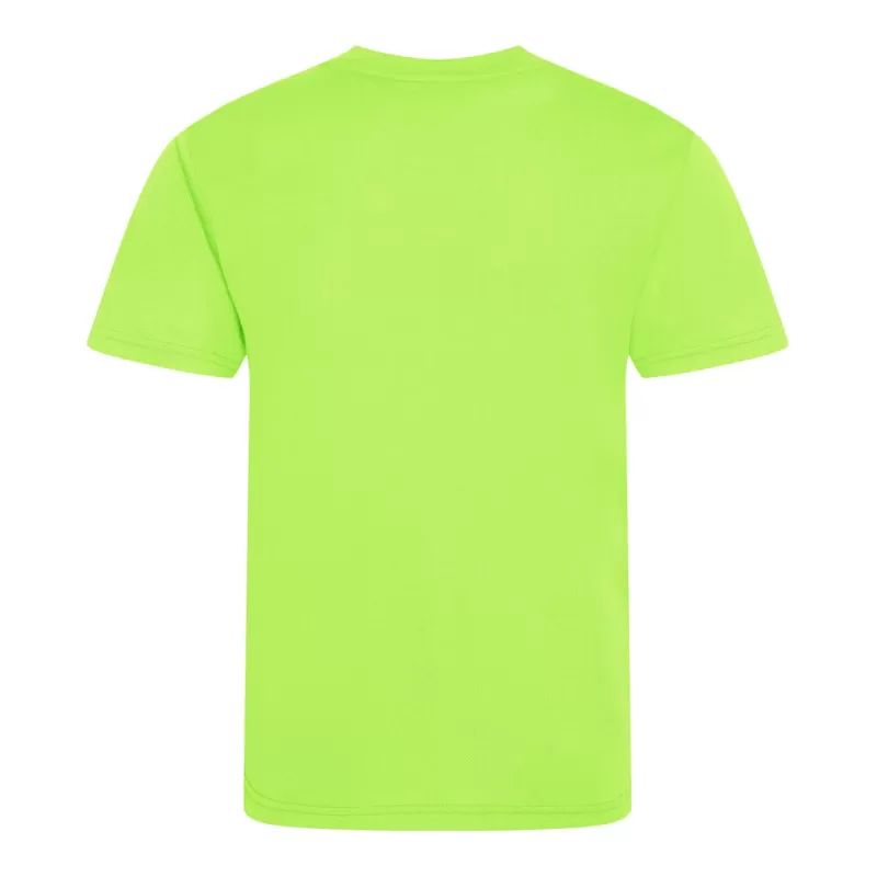 T-shirt de sport enfant en polyester recyclé léger, coupe décontractée, 140 g/m²