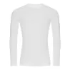 T-shirt de sport manches longues en polyester recyclé, coupe slim et ergonomique, 160 g/m²
