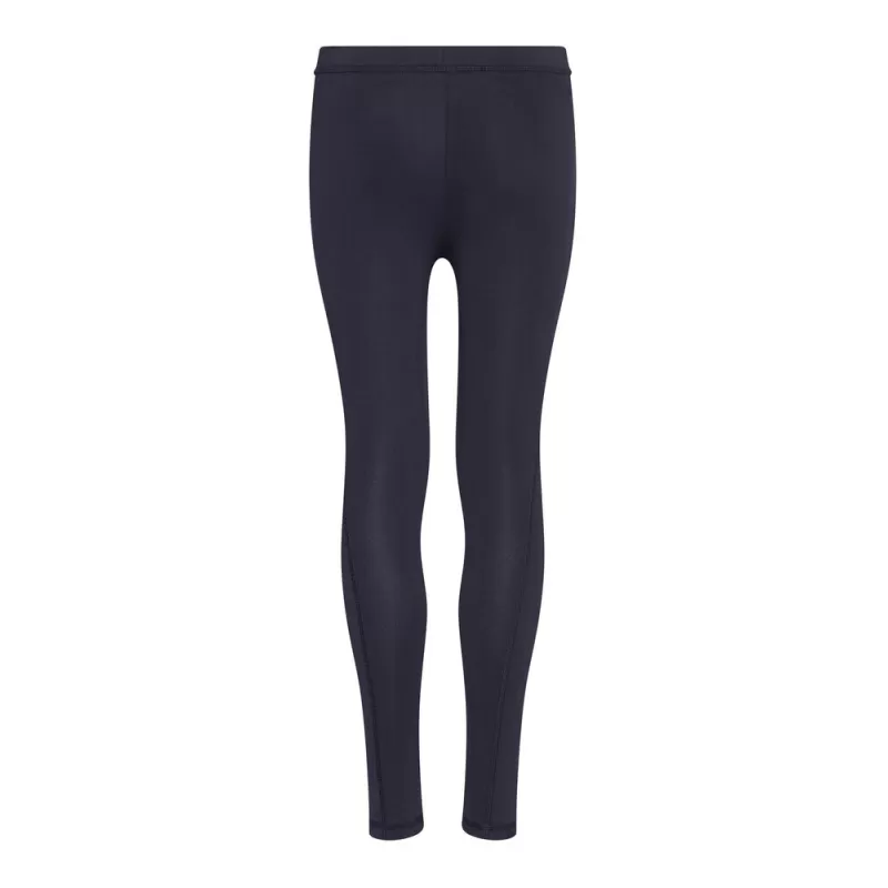 Legging stretch de sport fille, taille élastiquée, protection UPF 40+ UV, 280 g/m²