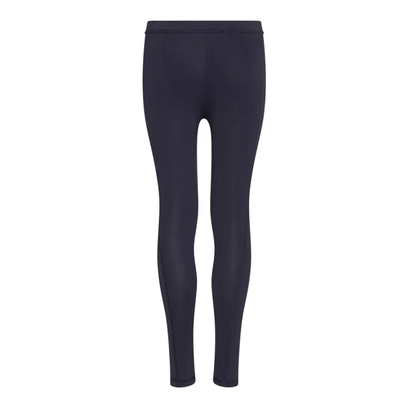 Legging stretch de sport fille, taille élastiquée, protection UPF 40+ UV, 280 g/m²