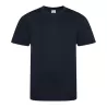 T-shirt respirant enfant polyester léger col ras du cou, manches droites, 135 g/m²