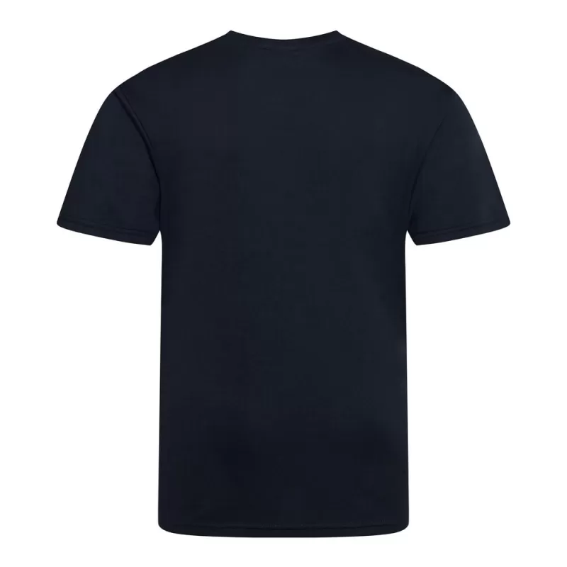 T-shirt respirant enfant polyester léger col ras du cou, manches droites, 135 g/m²
