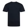 T-shirt respirant enfant polyester léger col ras du cou, manches droites, 135 g/m²