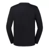 T-shirt Iconic épais manches longues col rond en coton ringspun, 195 g/m²