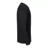 T-shirt Iconic épais manches longues col rond en coton ringspun, 195 g/m²