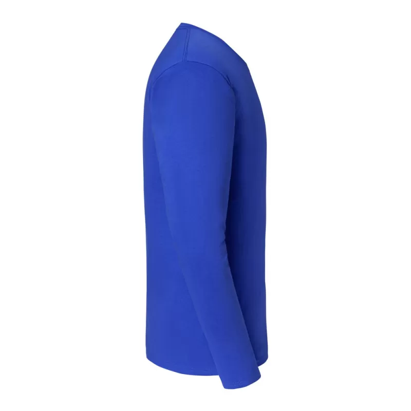 T-shirt Iconic épais manches longues col rond en coton ringspun, 195 g/m²