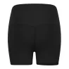Short cycliste court taille élastiquée haute sans couture sur le devant, 260 g/m²