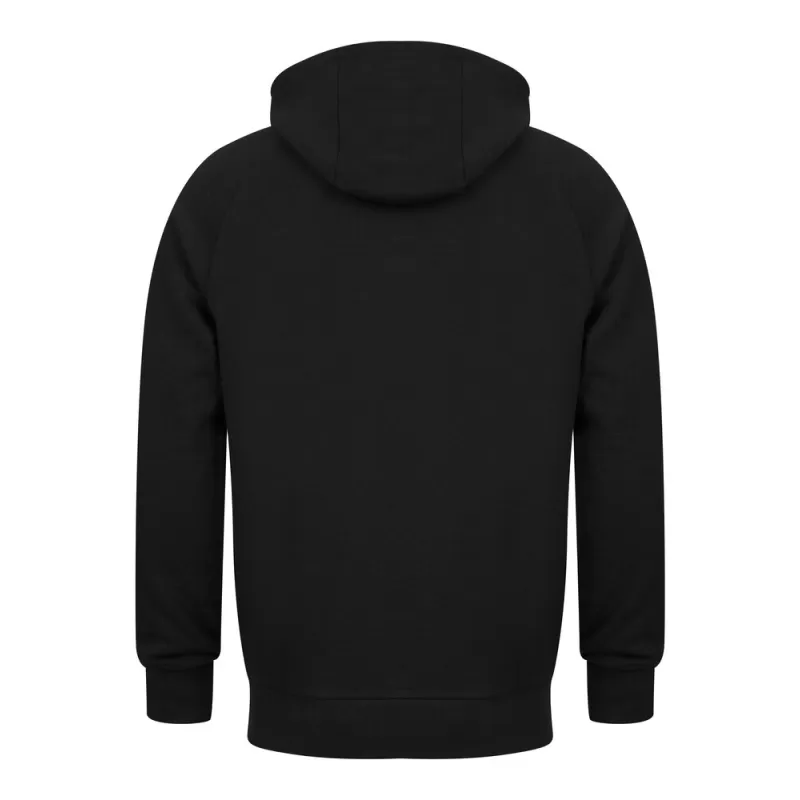 Sweat de sport coupe slim, capuche non doublée, intérieur gratté, 250 g/m²