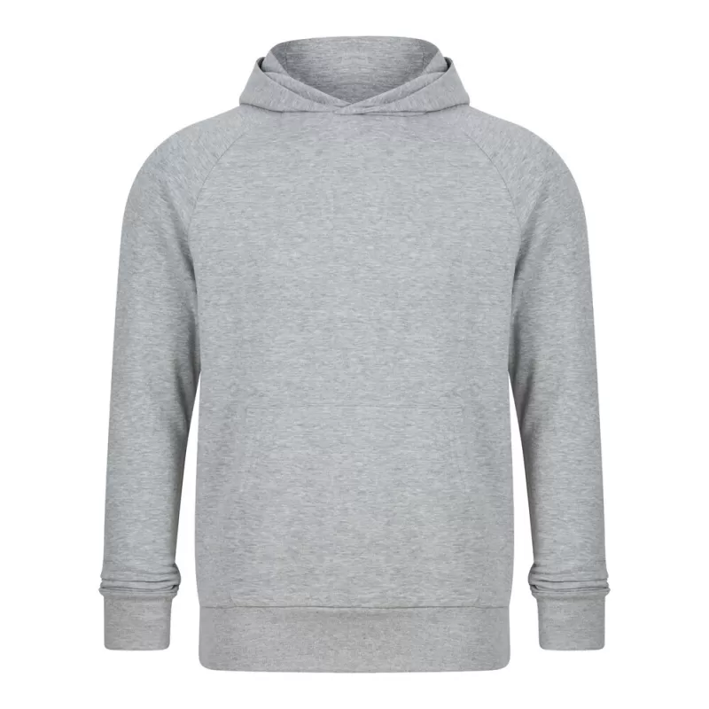 Sweat de sport coupe slim, capuche non doublée, intérieur gratté, 250 g/m²