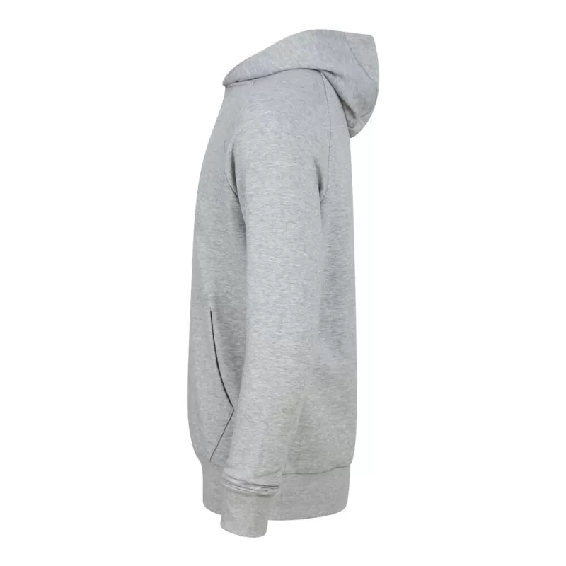Sweat de sport coupe slim, capuche non doublée, intérieur gratté, 250 g/m²