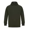 Sweat de sport coupe slim, capuche non doublée, intérieur gratté, 250 g/m²