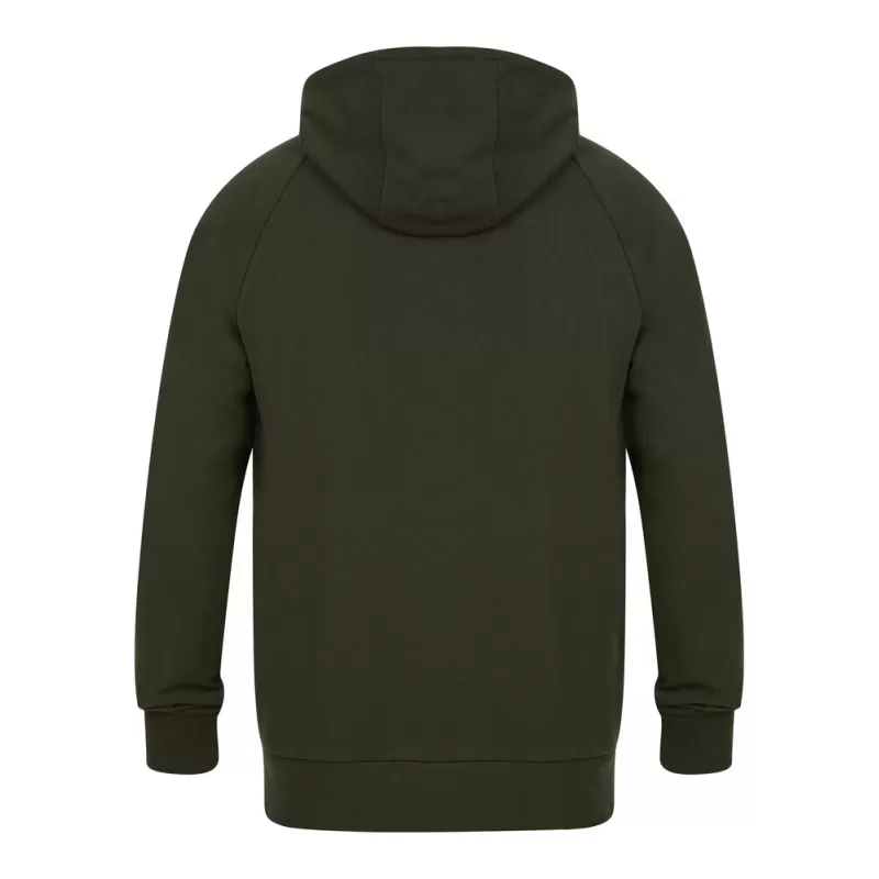 Sweat de sport coupe slim, capuche non doublée, intérieur gratté, 250 g/m²