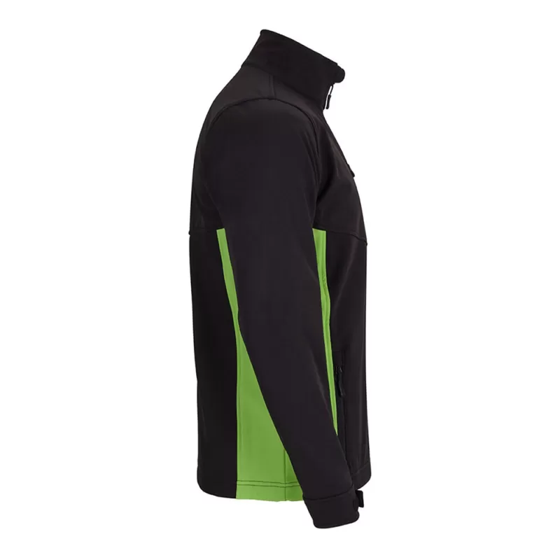 Blouson Softshell 3 couches bicolore avec 5 poches, 280 g/m²