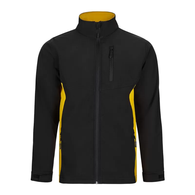 Blouson Softshell 3 couches bicolore avec 5 poches, 280 g/m²