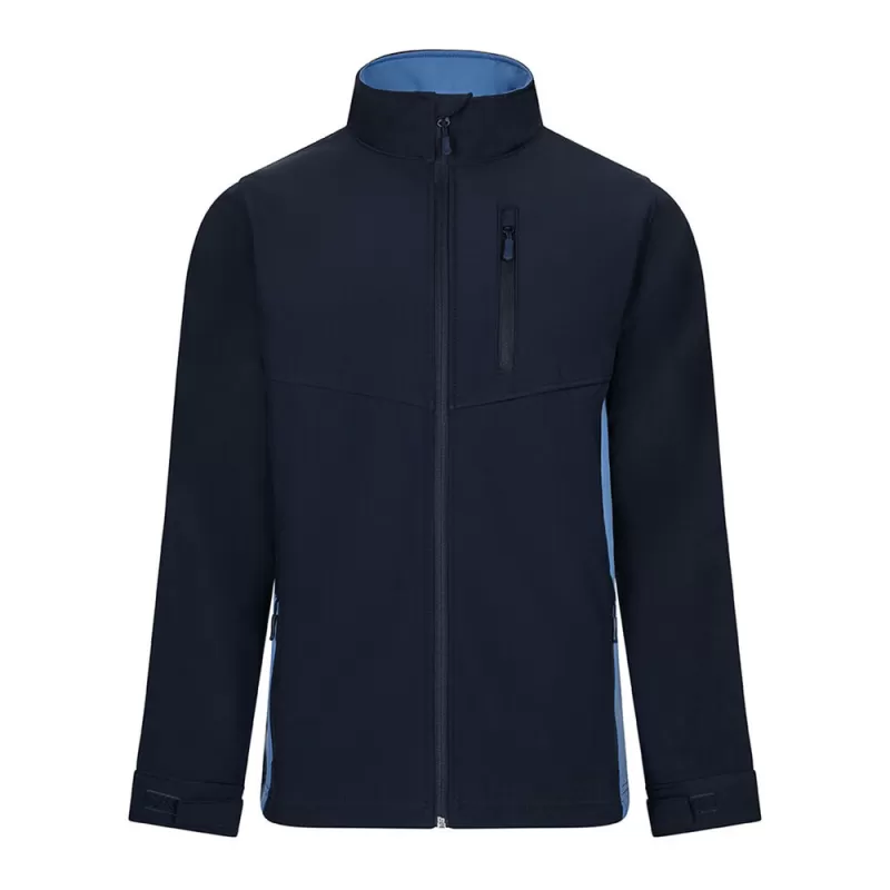 Blouson Softshell 3 couches bicolore avec 5 poches, 280 g/m²