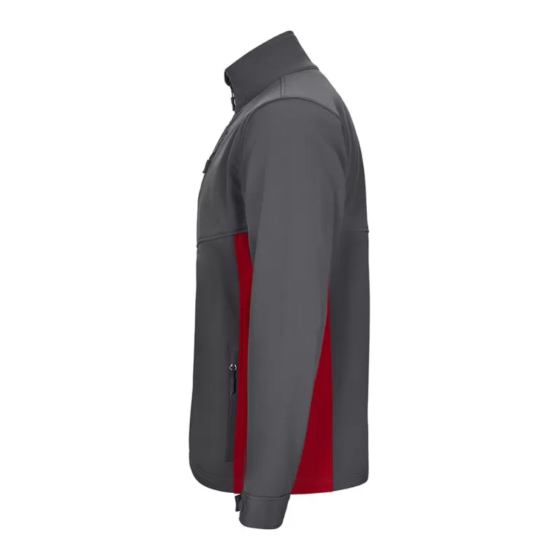 Blouson Softshell 3 couches bicolore avec 5 poches, 280 g/m²