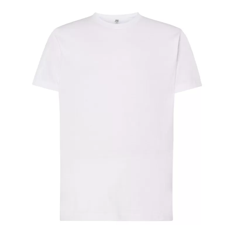 T-shirt col rond manches courtes en coton ringspun pré-rétréci, 160 g/m²