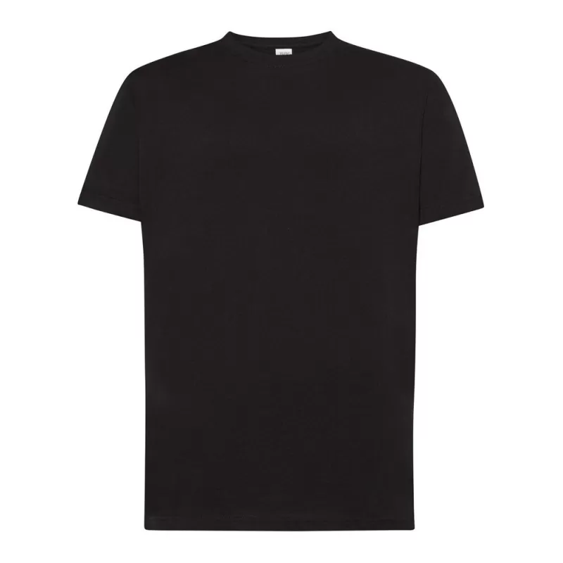 T-shirt col rond manches courtes en coton ringspun pré-rétréci, 160 g/m²