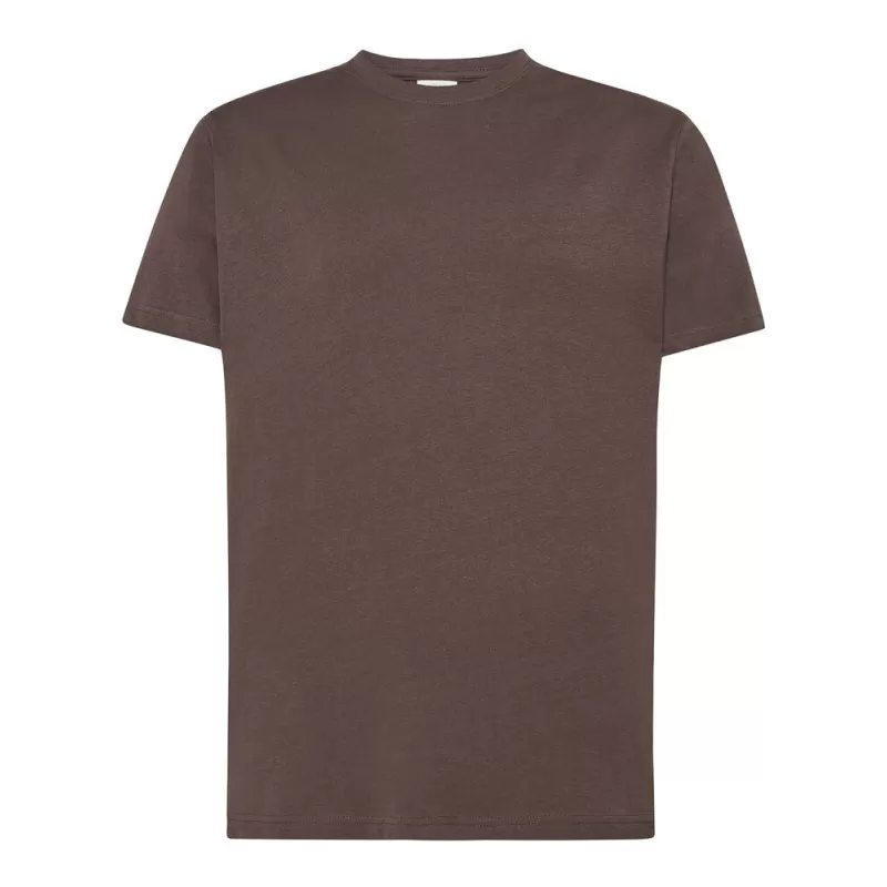 T-shirt col rond manches courtes en coton ringspun pré-rétréci, 160 g/m²