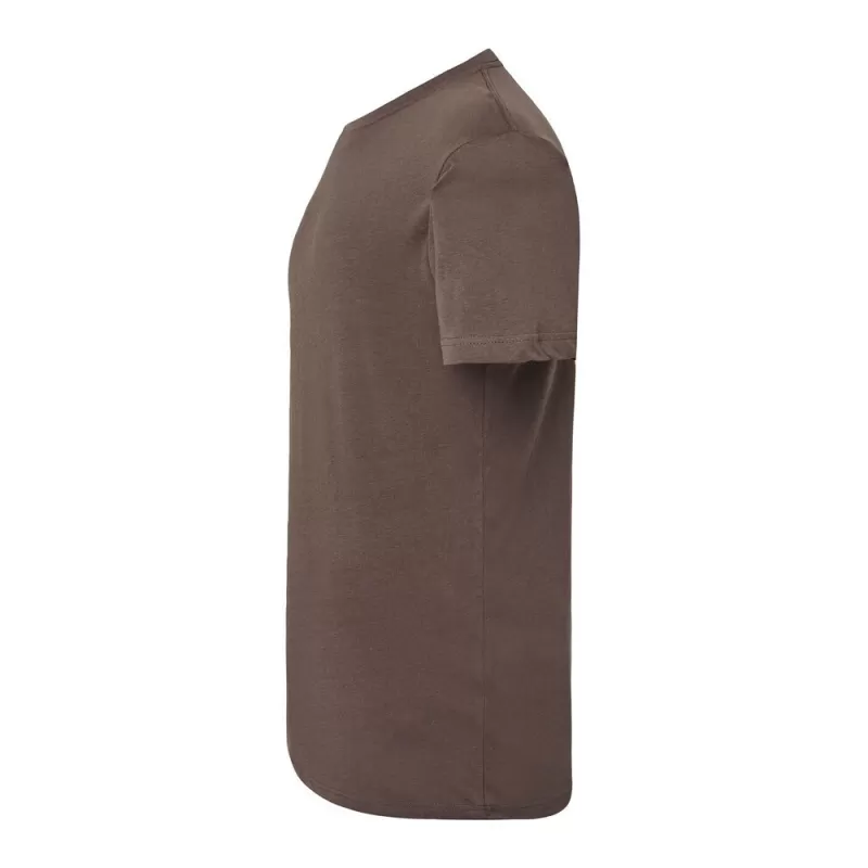 T-shirt col rond manches courtes en coton ringspun pré-rétréci, 160 g/m²