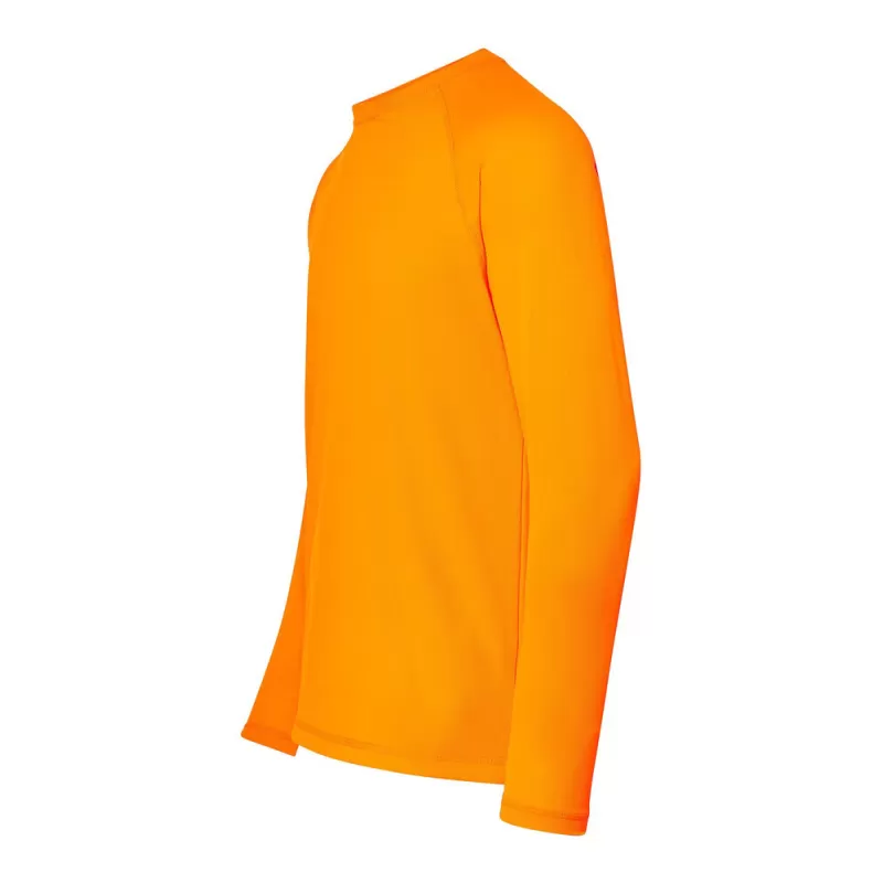 Tee-shirt de sport manches longues manches raglan en polyester, 130 g/m²