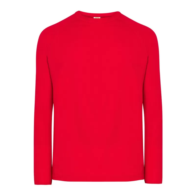 Tee-shirt de sport manches longues manches raglan en polyester, 130 g/m²
