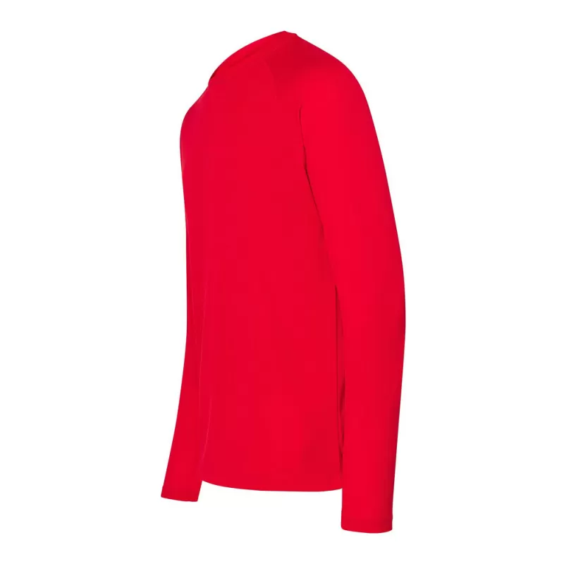 Tee-shirt de sport manches longues manches raglan en polyester, 130 g/m²