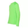 Tee-shirt de sport manches longues manches raglan en polyester, 130 g/m²