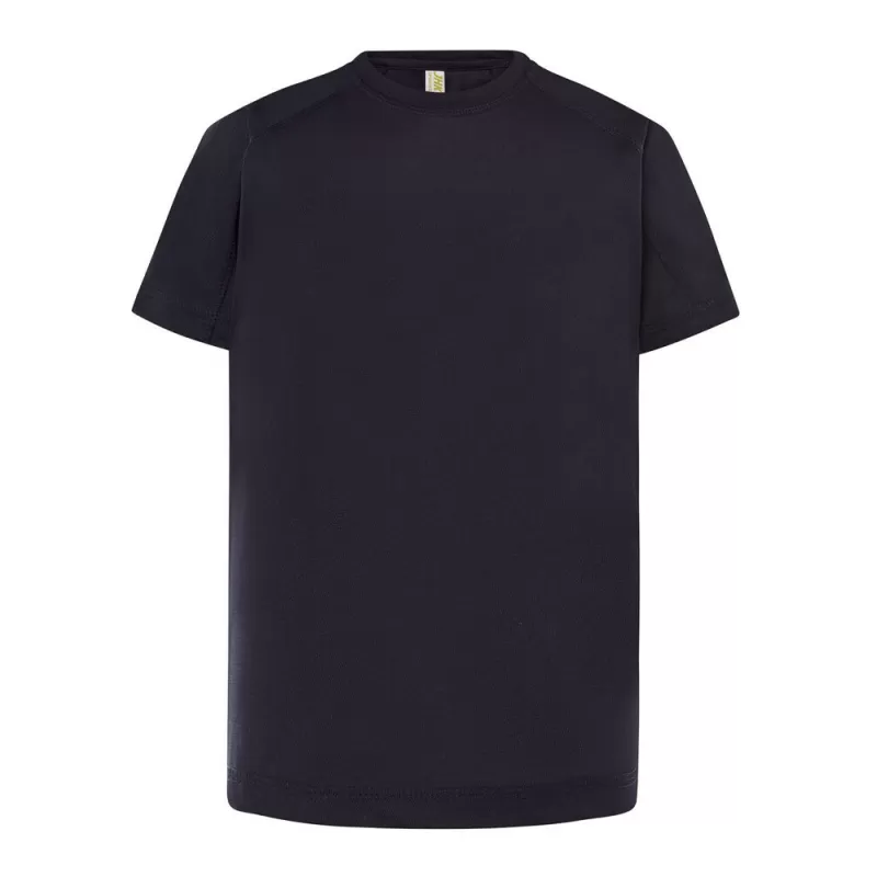Tee-shirt de sport enfant col rond manches raglan, 130 g/m²
