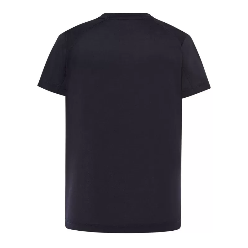 Tee-shirt de sport enfant col rond manches raglan, 130 g/m²