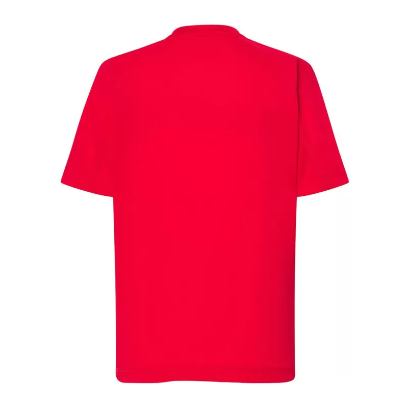Tee-shirt de sport enfant col rond manches raglan, 130 g/m²