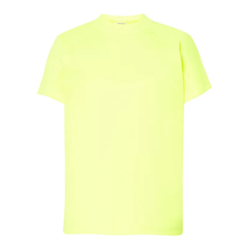 Tee-shirt de sport enfant col rond manches raglan, 130 g/m²