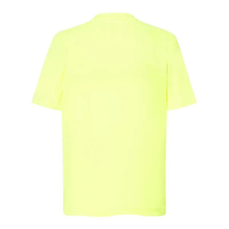 Tee-shirt de sport enfant col rond manches raglan, 130 g/m²