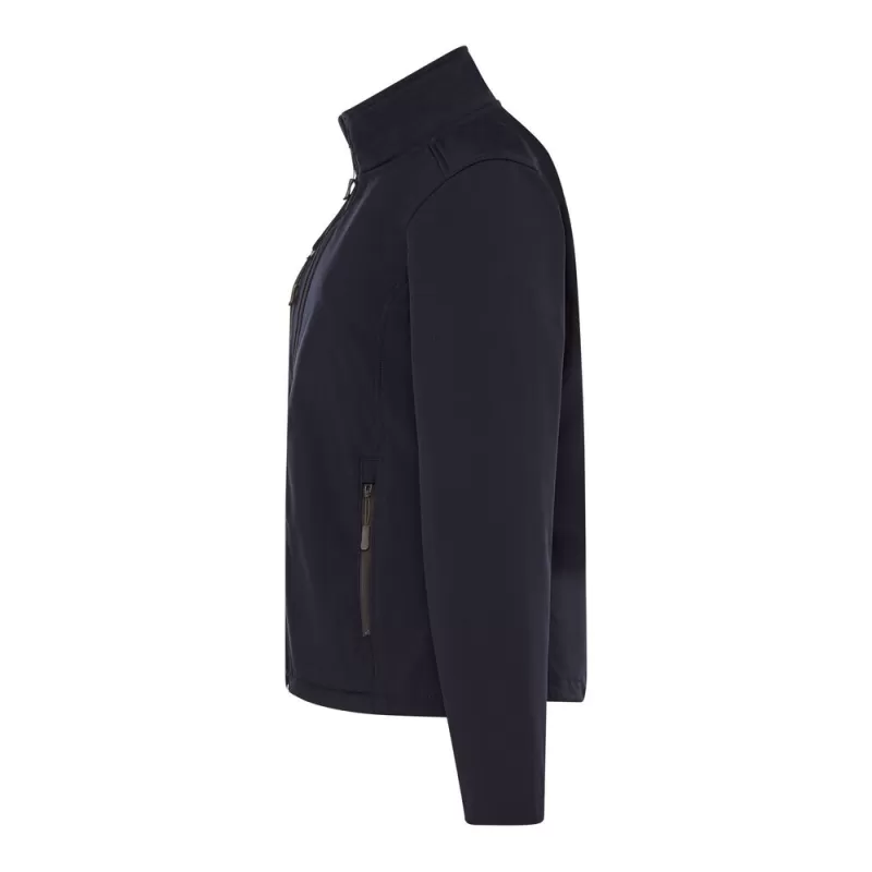 Veste softshell femme zippée 3 couches, doublure polaire avec stoppers, 300 g/m²