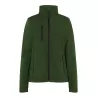 Veste softshell femme zippée 3 couches, doublure polaire avec stoppers, 300 g/m²