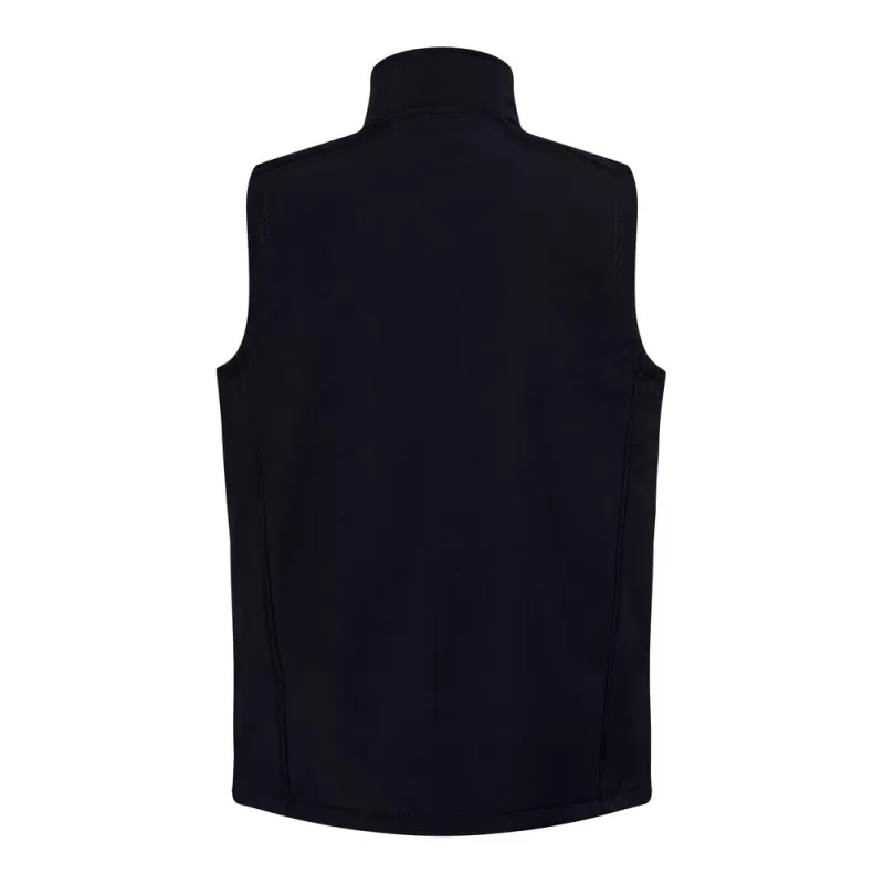 Bodywarmer softshell 3 couches, 3 poches zippées, doublure polaire, 300 g/m²