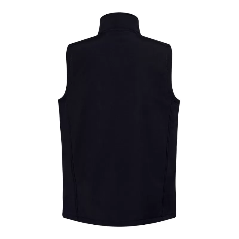 Bodywarmer softshell 3 couches, 3 poches zippées, doublure polaire, 300 g/m²